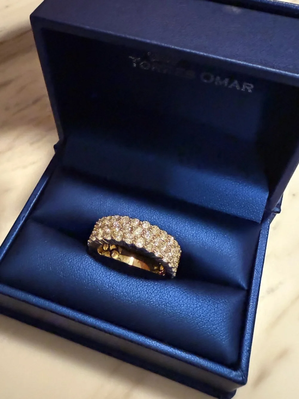 4.9 carat Genuine Diamond 14k Gold Ring - Picture 14 of 17